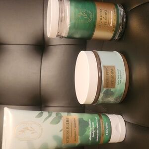 Bath And Body Works Eucalyptus Spearmint Body Care Set
